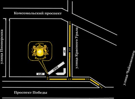 Схема проезда